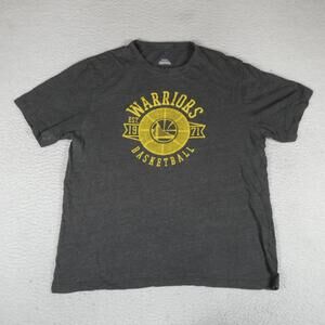 Golden State Warriors Basketball T-Shirt Men Gray Short Sleeve